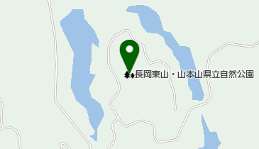 長岡東山・山本山県立自然公園の地図画像