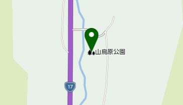 山鳥原公園の地図画像