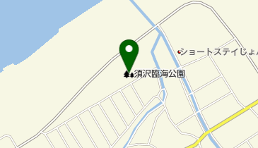 須沢臨海公園の地図画像