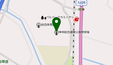 神林総合運動公園野球場の地図画像