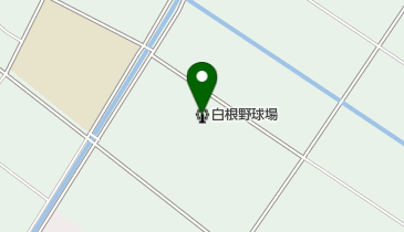新潟市白根野球場の地図画像