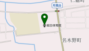 見附市総合体育館の地図画像