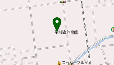 燕市吉田総合体育館の地図画像