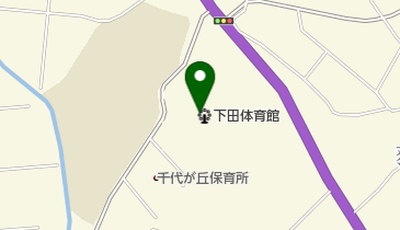 三条市下田体育館の地図画像