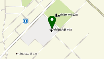 新潟市豊栄総合体育館の地図画像