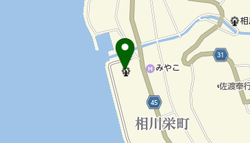 相川体育館の地図画像