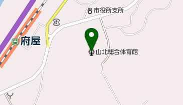 山北総合体育館の地図画像