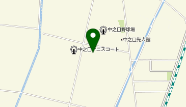 中之口体育館の地図画像