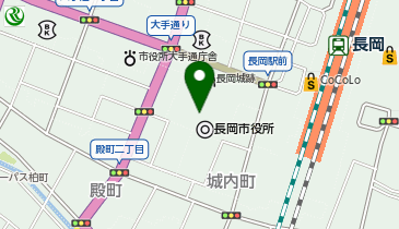 シティホールプラザアオーレ長岡の地図画像