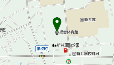 妙高市総合体育館の地図画像