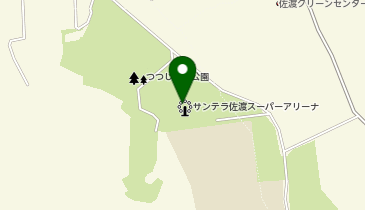 佐渡市総合体育館の地図画像