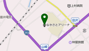 十日町市中里体育館の地図画像