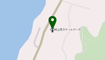 ブルボンスケートパーク村上の地図画像