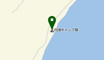 内浦キャンプ場の地図画像