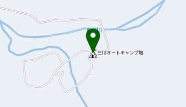 三川オートキャンプ場の地図画像