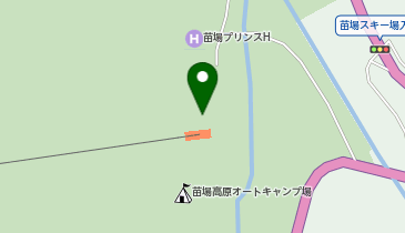 苗場高原オートキャンプ場の地図画像