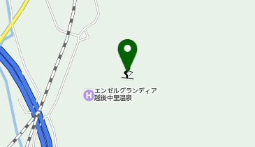 中里スノーウッドスキー場の地図画像
