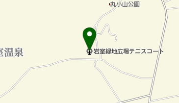 岩室緑地広場テニスコートの地図画像
