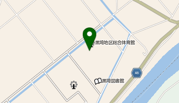 黒埼地区総合体育館の地図画像