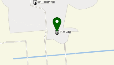 城山運動公園テニス場の地図画像