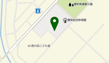 豊栄総合体育館テニスコートの地図画像