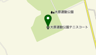 大原運動公園テニスコートの地図画像