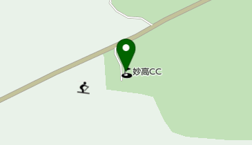 妙高カントリークラブの地図画像