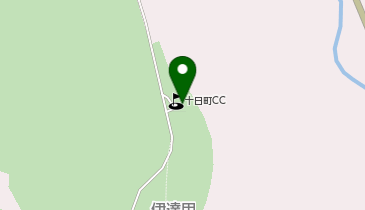 十日町カントリークラブ苗場コースの地図画像
