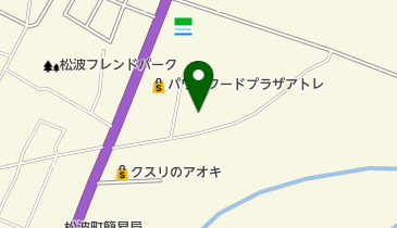 わかばゴルフの地図画像