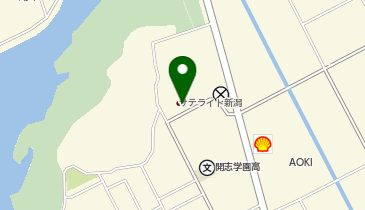 ミニボートピア新潟の地図画像