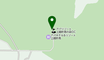 アパリゾート上越妙高の地図画像