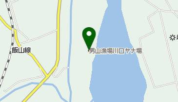 男山漁場川口ヤナ場の地図画像