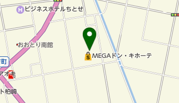 namco MEGAドン・キホーテ柏崎店の地図画像