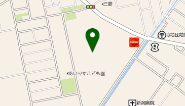 ファミリーアミューズメント新潟西の地図画像
