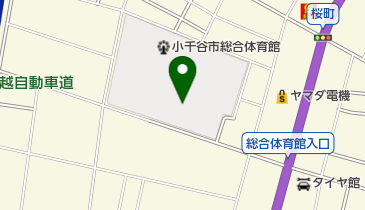 小千谷市民プールの地図画像