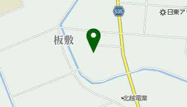 新発田市民プールの地図画像