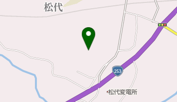 松代プールの地図画像