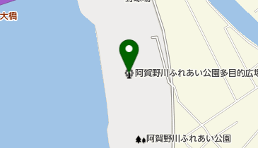 阿賀野川ふれあい公園多目的広場の地図画像