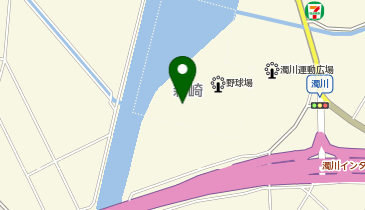 濁川運動広場多目的広場の地図画像