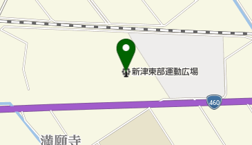 新津東部運動広場の地図画像