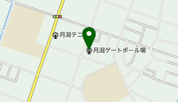 月潟ゲートボール場の地図画像