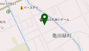 亀田運動広場の地図画像