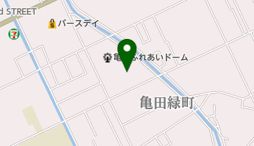 亀田少年野球場の地図画像