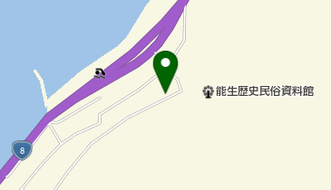 尾山のヒメハルゼミの地図画像