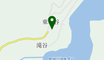 加治川ダム公園の地図画像
