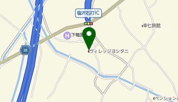 ヴィレッジヨシタニの地図画像