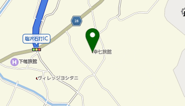 幸七旅館の地図画像