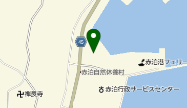 赤泊港まつりの地図画像