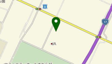 八色スイカ祭りの地図画像