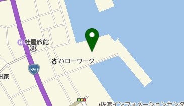 両津七夕・川開き祭りの地図画像